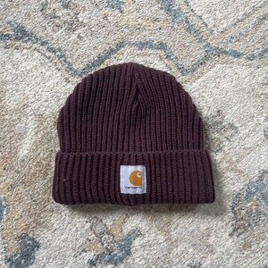 Carhartt Brown Knit Beanie